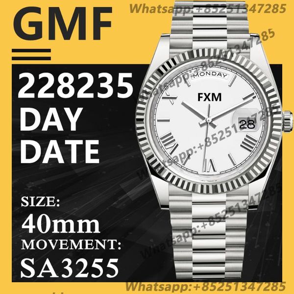 wristwatches men's automatic mechanical day-date 228235 40mm 904l gmf watch 1:1 super clone sports arf vsf top, Slivery;brown
wristwatches men's automatic mechanical day-date 228235 40mm 904l gmf watch 1:1 super clone sports arf vsf top, Slivery;brown