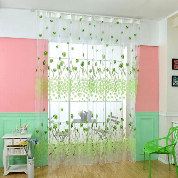 sheer window modern curtains floral printed voile for living room bedroom multicolor curtain 100x200cm & drapes
sheer window modern curtains floral printed voile for living room bedroom multicolor curtain 100x200cm & drapes
