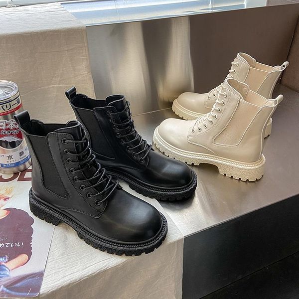 boots shoes round toe lace up boots-women flat heel luxury designer ankle low 2021 summer rubber ladies rock fashion lace-up sol, Black
boots shoes round toe lace up boots-women flat heel luxury designer ankle low 2021 summer rubber ladies rock fashion lace-up sol, Black