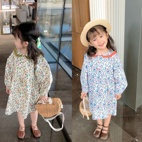 girls' dresses spring summer doll collar long-sleeve printed princess kids clothes fashion loose children's 210515, Red;yellow
girls' dresses spring summer doll collar long-sleeve printed princess kids clothes fashion loose children's 210515, Red;yellow