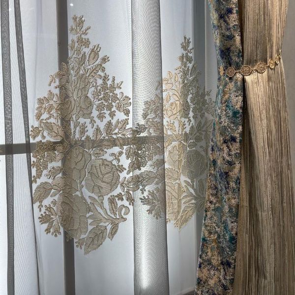 curtain & drapes light luxury fashion beauty modern chinese style european embroidered gauze curtains for living dining room bedroom
curtain & drapes light luxury fashion beauty modern chinese style european embroidered gauze curtains for living dining room bedroom