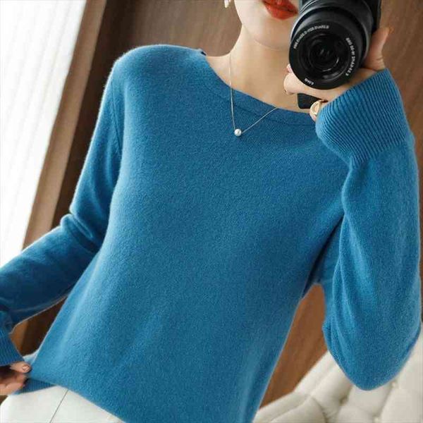 winter womens sweater solid color round neck pullover casual trend inner knit bottoming shirt loose top, White;black
winter womens sweater solid color round neck pullover casual trend inner knit bottoming shirt loose top, White;black