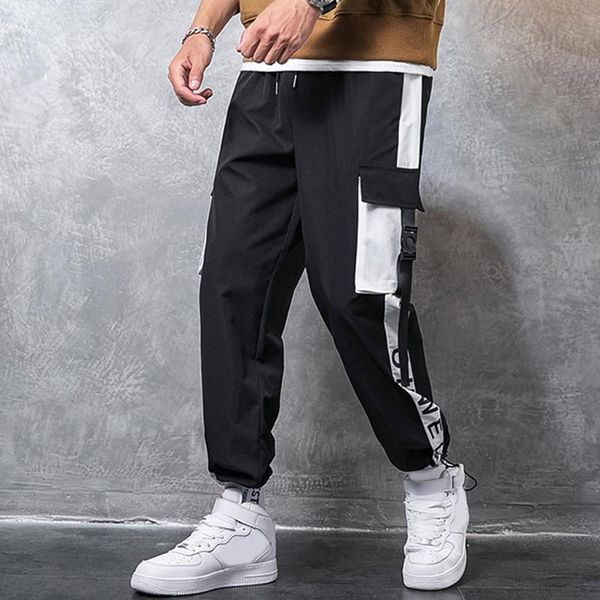 men's pants muscle sweatpants fitness training joggers casual autumn cotton fashion streetwear elastic waistband, Black
men's pants muscle sweatpants fitness training joggers casual autumn cotton fashion streetwear elastic waistband, Black