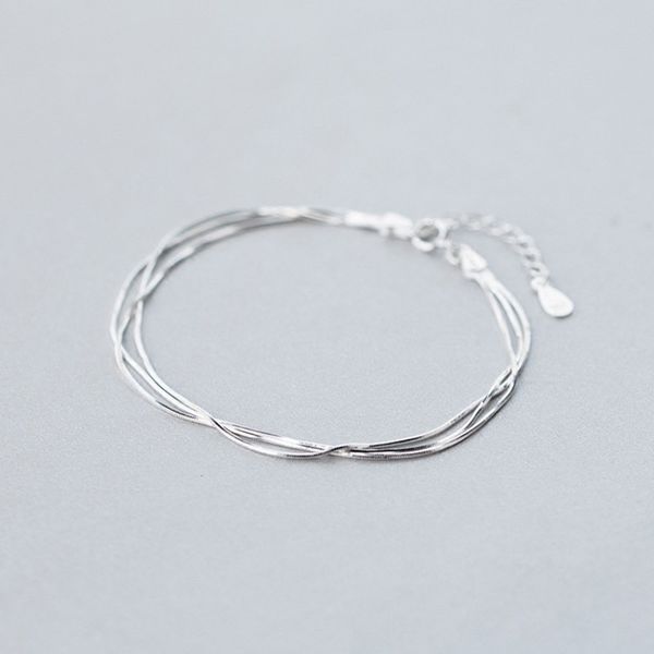strands summer three layer snake bone bracelet multi layer silver bead bracelet smart japanese and korean gift small fresh, Black
strands summer three layer snake bone bracelet multi layer silver bead bracelet smart japanese and korean gift small fresh, Black