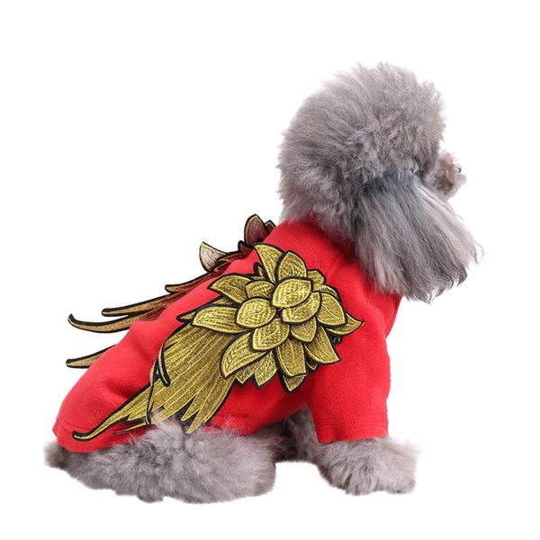 wings printing pet clothes autumn winter for teddy puppy dogs thicker warm coat jacket comfortable dog apparel
wings printing pet clothes autumn winter for teddy puppy dogs thicker warm coat jacket comfortable dog apparel