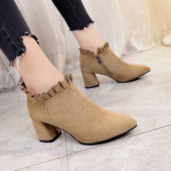boots ankle for women shoes pointed toe winter female high heels zip floral woman luxury designers, Black
boots ankle for women shoes pointed toe winter female high heels zip floral woman luxury designers, Black