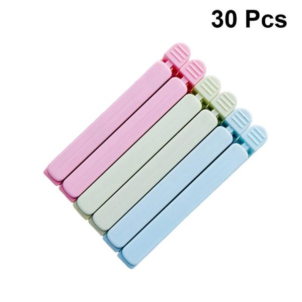 bag clips 30pcs sealing clip fresh-keeping clamp for kitchen home dormitory (mixed colors, large size+small
bag clips 30pcs sealing clip fresh-keeping clamp for kitchen home dormitory (mixed colors, large size+small