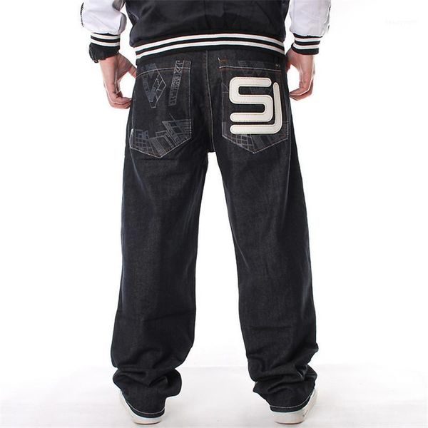 men's jeans black baggy hip hop loose print embroidery hiphop rap brand designer skateboard pants wide leg denim, Blue
men's jeans black baggy hip hop loose print embroidery hiphop rap brand designer skateboard pants wide leg denim, Blue