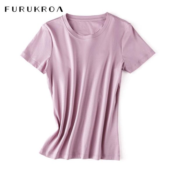 yoga outfit women o neck t-shirt 2021 summer cotton soft short sleeve female casual loose basic breathable plus size solid tees x797b
yoga outfit women o neck t-shirt 2021 summer cotton soft short sleeve female casual loose basic breathable plus size solid tees x797b