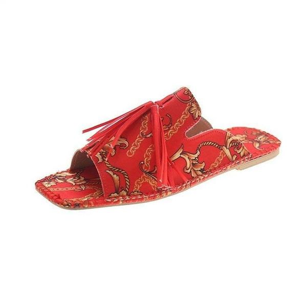 women tassels slippers peep toe flats 2021 fashion summer drag sandals lady lazy casual mules shoes comfy footwear red black
women tassels slippers peep toe flats 2021 fashion summer drag sandals lady lazy casual mules shoes comfy footwear red black