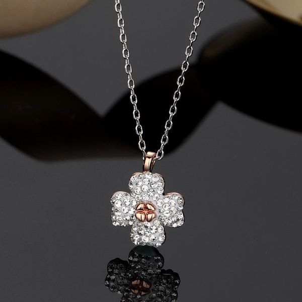 evil eye rose gold four-leaf clover necklace with white double-sided flowers and clavicle chain gift pendant necklaces, Silver
evil eye rose gold four-leaf clover necklace with white double-sided flowers and clavicle chain gift pendant necklaces, Silver