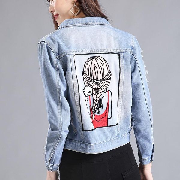 women's trench coats 2021 spring and autumn korean self-cultivation short fund holes cowboy loose coat woman long sleeve girl serve jac, Tan;black
women's trench coats 2021 spring and autumn korean self-cultivation short fund holes cowboy loose coat woman long sleeve girl serve jac, Tan;black