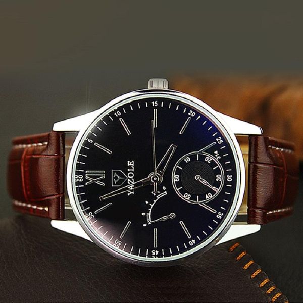 wristwatches drop men waterproof analog leather fashion casual business male quartz watches relogio masculino, Slivery;brown
wristwatches drop men waterproof analog leather fashion casual business male quartz watches relogio masculino, Slivery;brown