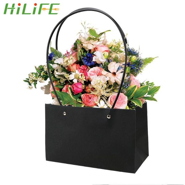 gift wrap hilife flower bag kraft paper with handle shopping package for wedding birthday party favor christmas year
gift wrap hilife flower bag kraft paper with handle shopping package for wedding birthday party favor christmas year