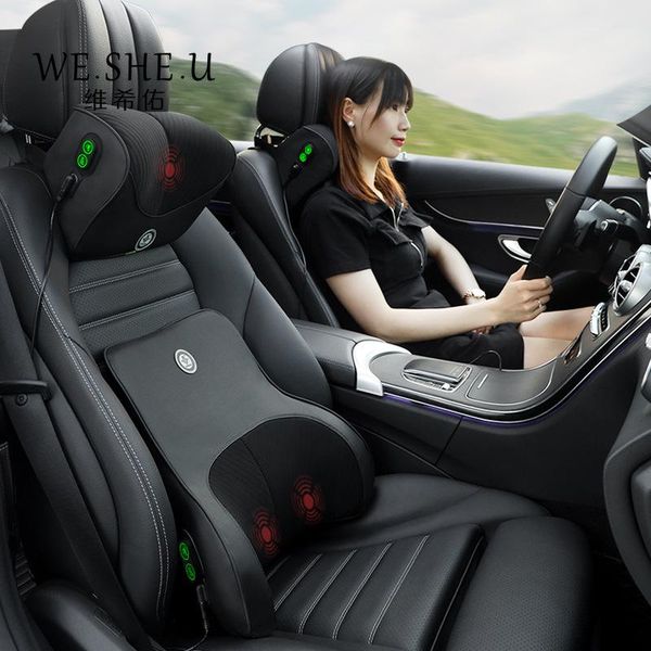 seat cushions car 3d soft massage neck support pillow back natural fiber headrest travel accessories
seat cushions car 3d soft massage neck support pillow back natural fiber headrest travel accessories