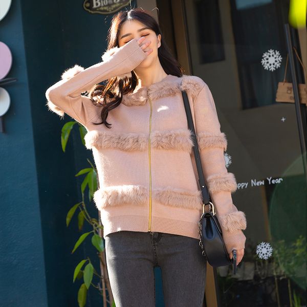 women's jackets blouses 2021 fall long sleeve sweater around neck with zipper soild simple color elegant cardigan jacket, Black;brown
women's jackets blouses 2021 fall long sleeve sweater around neck with zipper soild simple color elegant cardigan jacket, Black;brown