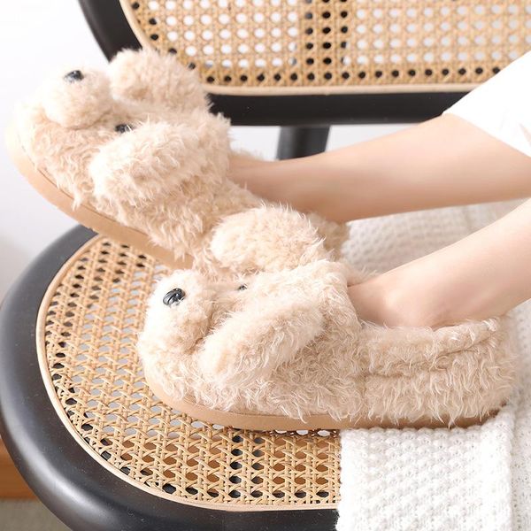 cute fluffy dog slippers women home furry animal comfortable winter shoes plush ladies house slipper indoor sandles, Black
cute fluffy dog slippers women home furry animal comfortable winter shoes plush ladies house slipper indoor sandles, Black
