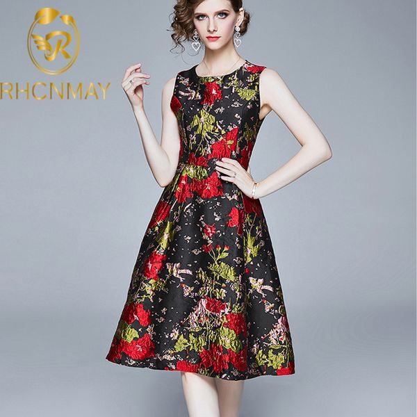 summer party vintage jacquard sleeveless dress women o-neck a-line pleated knee-length dresses fashion elegant ladies vestidosswimwear bathi, Black;gray
summer party vintage jacquard sleeveless dress women o-neck a-line pleated knee-length dresses fashion elegant ladies vestidosswimwear bathi, Black;gray