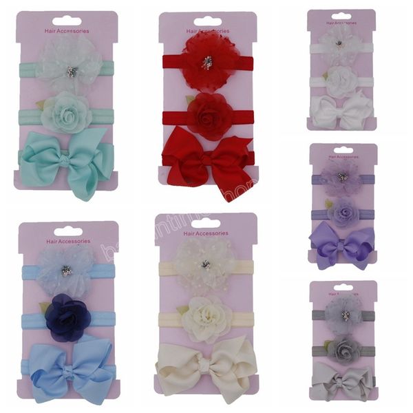 cute 3pcs/lot baby girls ribbon bow elastic headband chiffon rose flower newborn toddler infants hair accessories set, Slivery;white
cute 3pcs/lot baby girls ribbon bow elastic headband chiffon rose flower newborn toddler infants hair accessories set, Slivery;white