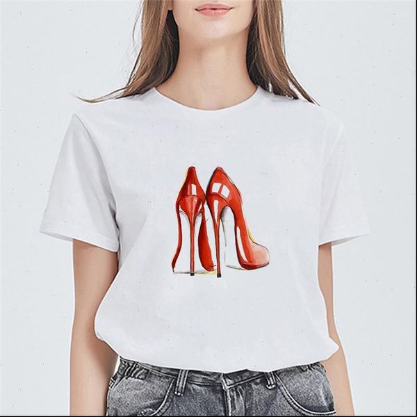 womens t shirt women short sleeved summer casual white cotton high heel graphic shirts print clothes streetwear
womens t shirt women short sleeved summer casual white cotton high heel graphic shirts print clothes streetwear