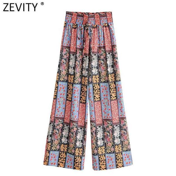 zevity women vintage cloth patchwork print wide leg pants holiday wind female chic elastic waist casual long trousers p983 210603, Black;white
zevity women vintage cloth patchwork print wide leg pants holiday wind female chic elastic waist casual long trousers p983 210603, Black;white