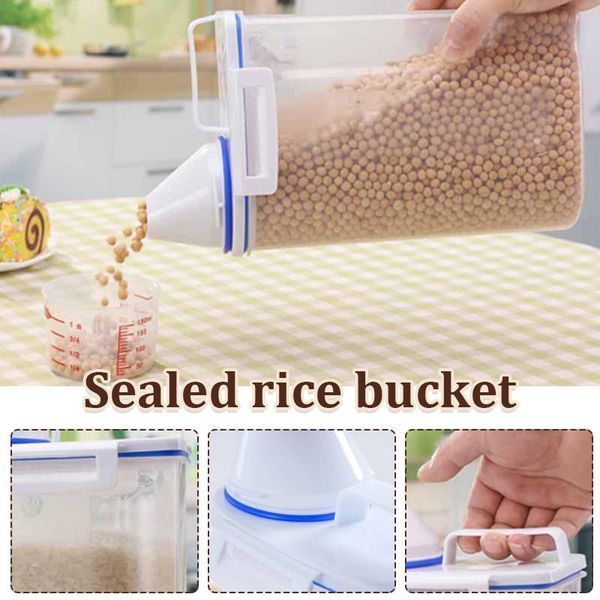 sealed rice bucket silicone ring moisture proof with measuring cup for storaging multigrain cat dog utensilios de co storage bottles & jars
sealed rice bucket silicone ring moisture proof with measuring cup for storaging multigrain cat dog utensilios de co storage bottles & jars