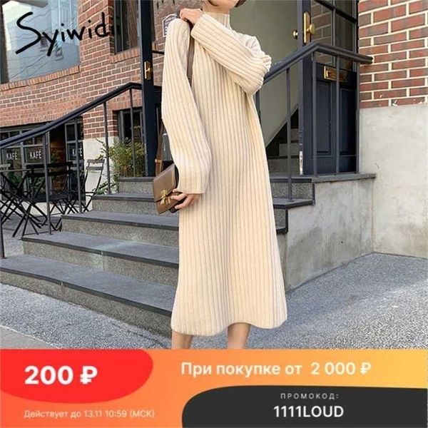 syiwidii turtleneck sweater dress elegant women ribbed casual long knitted bandage dresses fall winter khaki black beige 211112, Black;gray
syiwidii turtleneck sweater dress elegant women ribbed casual long knitted bandage dresses fall winter khaki black beige 211112, Black;gray