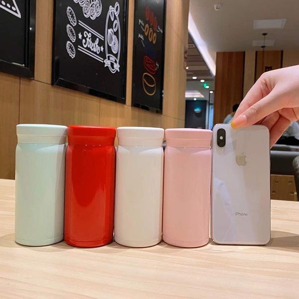 water bottles creative korean mini vacuum cup 304 double liner stainless steel portable 2021 style
water bottles creative korean mini vacuum cup 304 double liner stainless steel portable 2021 style