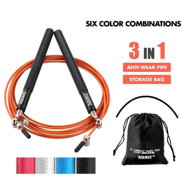 jumping rope steel wire aggravated racing skipping fitness sports competition bearing equipment jump ropes
jumping rope steel wire aggravated racing skipping fitness sports competition bearing equipment jump ropes