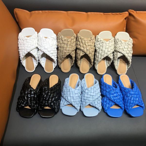 slippers 2021 lady women slipper females solid square toe woven flat sandal fashion comfort outdoor beach slides plus size, Black
slippers 2021 lady women slipper females solid square toe woven flat sandal fashion comfort outdoor beach slides plus size, Black