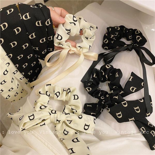 hair accessories luxury bow streamers ring knotted scrunchies women ponytail ties black white letter d rubber band
hair accessories luxury bow streamers ring knotted scrunchies women ponytail ties black white letter d rubber band