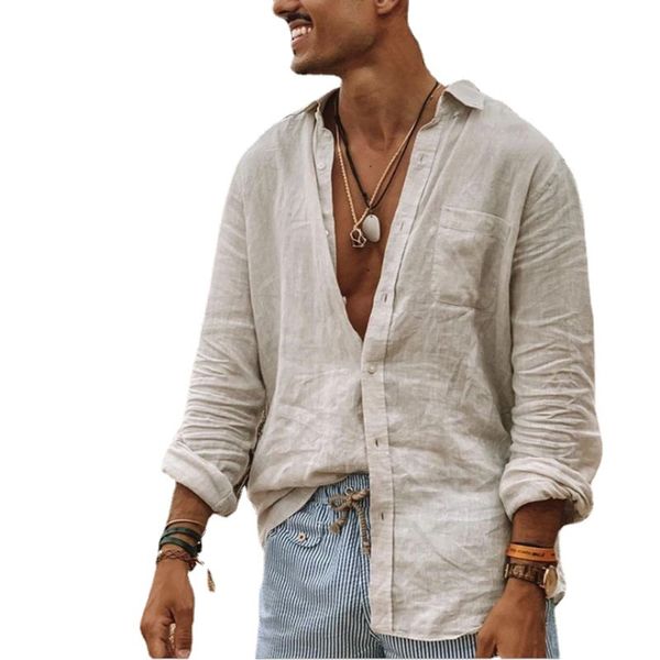 designs mens summer style solid color long-sleeved thin button imitation cotton linen shirt large size european casual mens s, White;black
designs mens summer style solid color long-sleeved thin button imitation cotton linen shirt large size european casual mens s, White;black