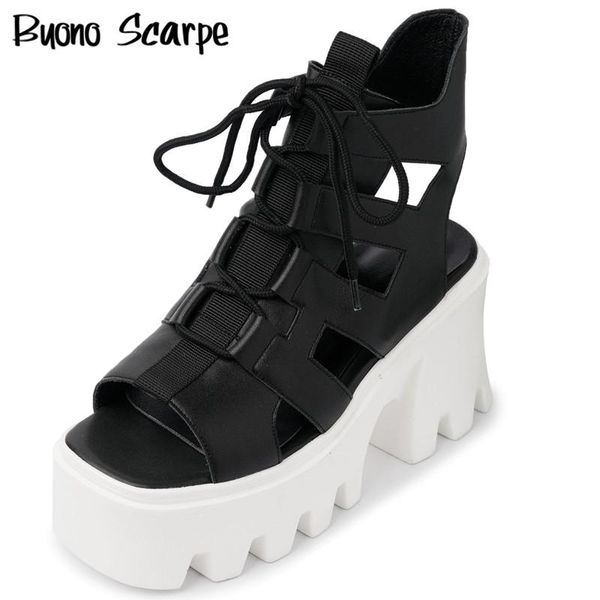 boots leather peep toe women's hollow out summer booties high strap sandalias chunky heel gladiator platform, Black
boots leather peep toe women's hollow out summer booties high strap sandalias chunky heel gladiator platform, Black