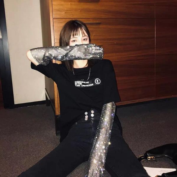 women's t-shirt ins diamond sleeve stitching wide pine yuan sufeng spring and autumn 2021 base coat fake two pieces top, White
women's t-shirt ins diamond sleeve stitching wide pine yuan sufeng spring and autumn 2021 base coat fake two pieces top, White