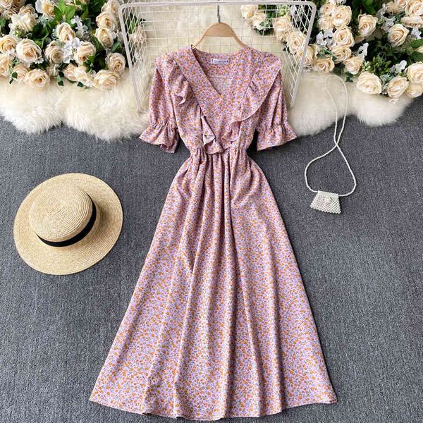 dresses bohemian floral women french sweet sleeve v neck ruffles es summer a-line holiday print midi, Black;gray
dresses bohemian floral women french sweet sleeve v neck ruffles es summer a-line holiday print midi, Black;gray