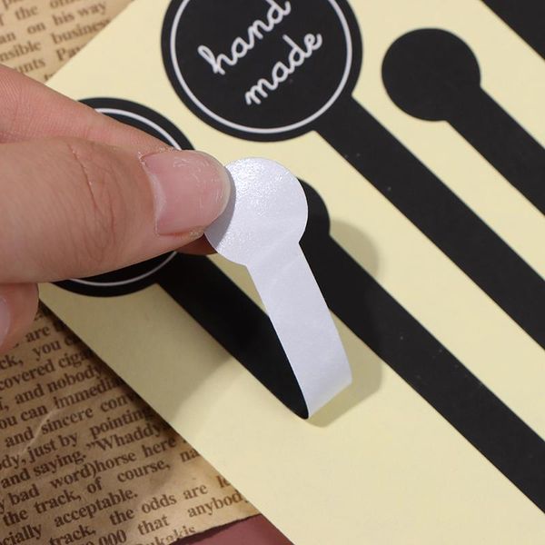 gift wrap 100pcs adhesive long style "hand made" black handmade cake packaging sealing label sticker baking diy stickers 3x10cm
gift wrap 100pcs adhesive long style "hand made" black handmade cake packaging sealing label sticker baking diy stickers 3x10cm