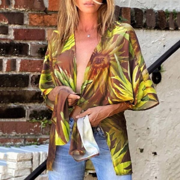 women's swimwear 2021 blouse ladies chrysanthemum print summer leisure holiday beachwear dress vestidos, White;black
women's swimwear 2021 blouse ladies chrysanthemum print summer leisure holiday beachwear dress vestidos, White;black
