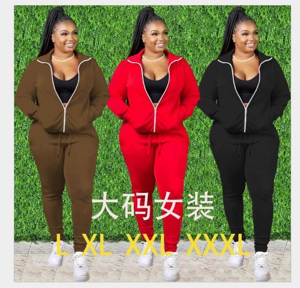 women's two piece pants 2021 plus size spory red color fashion autunm set gym clothing elastic waist 2 women full sleeve pant sets ygha, White
women's two piece pants 2021 plus size spory red color fashion autunm set gym clothing elastic waist 2 women full sleeve pant sets ygha, White