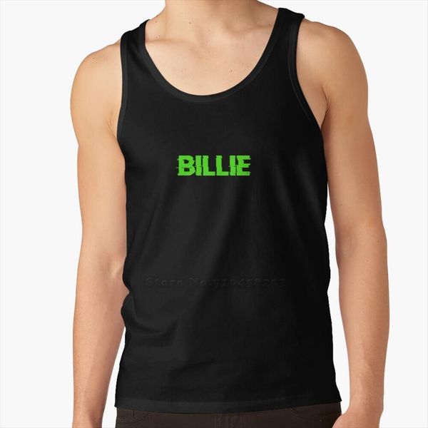billie print men tank shirt fitness mens cotton vest merch when we all fall asleep where do go, White;black
billie print men tank shirt fitness mens cotton vest merch when we all fall asleep where do go, White;black