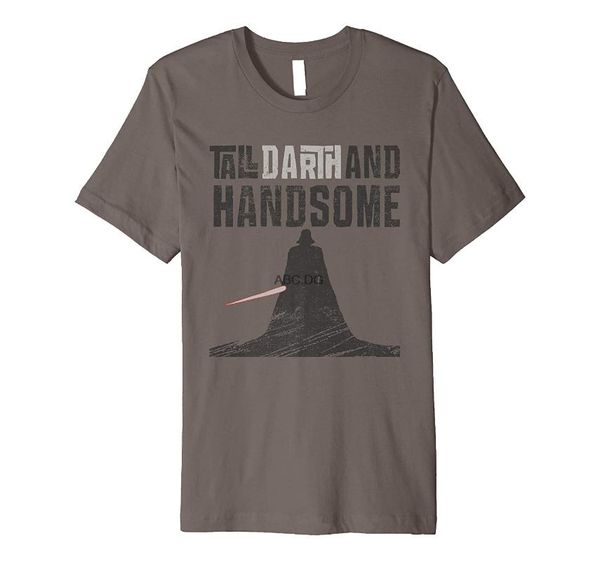 men's t-shirts tall darth and handsome funny premium t-shirt, White;black
men's t-shirts tall darth and handsome funny premium t-shirt, White;black