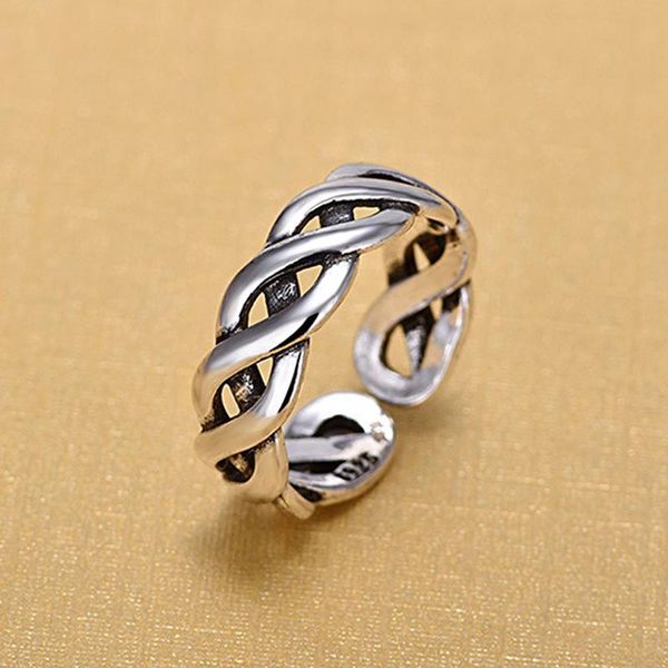 wedding rings creative women vintage simple open for original handmade winding twist hollow jewelry silver color, Slivery;golden
wedding rings creative women vintage simple open for original handmade winding twist hollow jewelry silver color, Slivery;golden