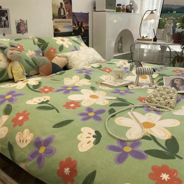 bedding sets cute pastoral flower green purple red set,cotton twin full king home textile bed sheet pillow case duvet cover
bedding sets cute pastoral flower green purple red set,cotton twin full king home textile bed sheet pillow case duvet cover