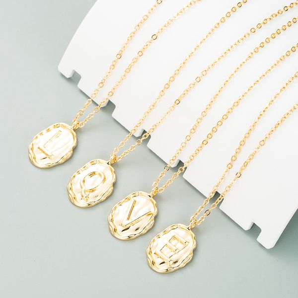 kimter capital 26 alphabet necklace fashion a-z letter name pendant necklaces for women's girls charm jewelry clavicle chains p169fa, Silver
kimter capital 26 alphabet necklace fashion a-z letter name pendant necklaces for women's girls charm jewelry clavicle chains p169fa, Silver