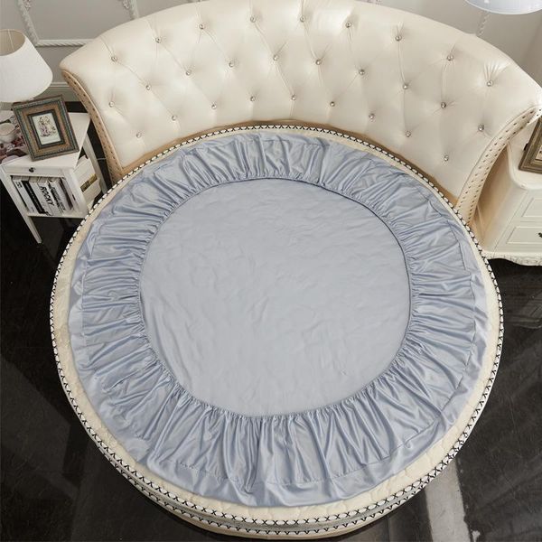 sheets & sets imitation satin silk round fitted bed sheet with elastic solid bedspread linen for themed motel el no case
sheets & sets imitation satin silk round fitted bed sheet with elastic solid bedspread linen for themed motel el no case