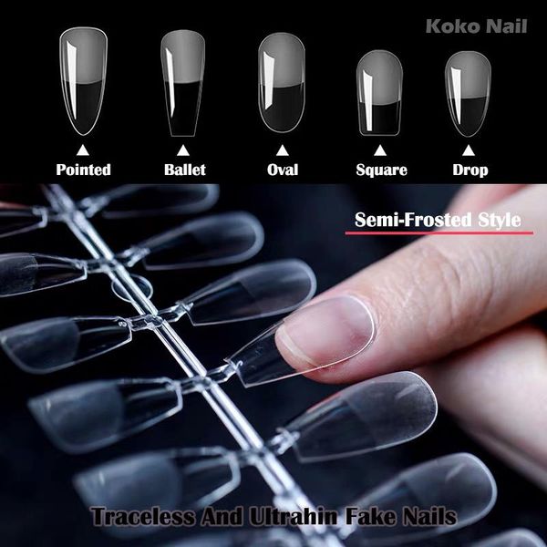 false nails fake nail semi-frosted full cover ballet press on pointed traceless and ultrathin 240pcs, Red;gold
false nails fake nail semi-frosted full cover ballet press on pointed traceless and ultrathin 240pcs, Red;gold
