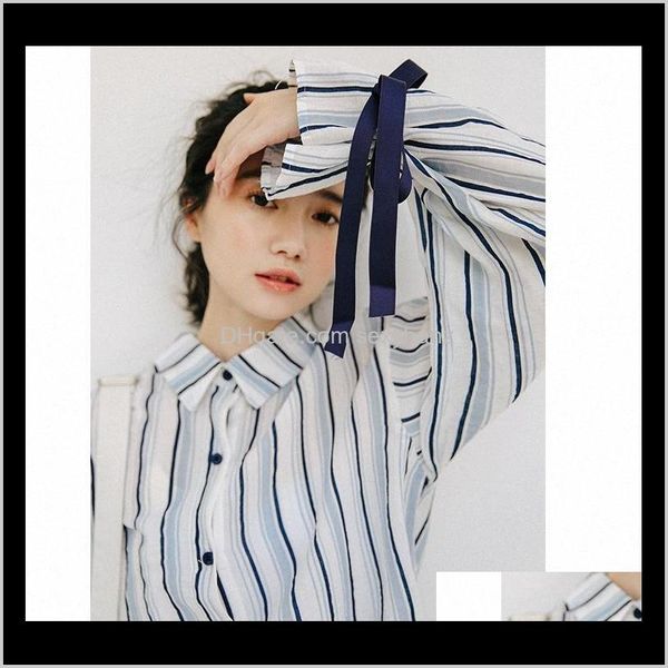 & shirts womens clothing apparel drop delivery 2021 spring vintage tripe shirt female oversize long sleeve girls blouse plus size red wo, White
& shirts womens clothing apparel drop delivery 2021 spring vintage tripe shirt female oversize long sleeve girls blouse plus size red wo, White