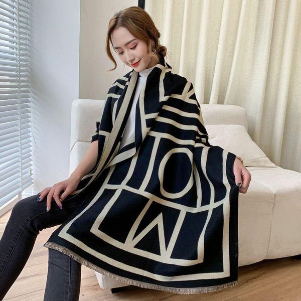 fashion geometric print luxury autumn winter warm scarf shawl coat wraps scarves for women, Blue;gray
fashion geometric print luxury autumn winter warm scarf shawl coat wraps scarves for women, Blue;gray