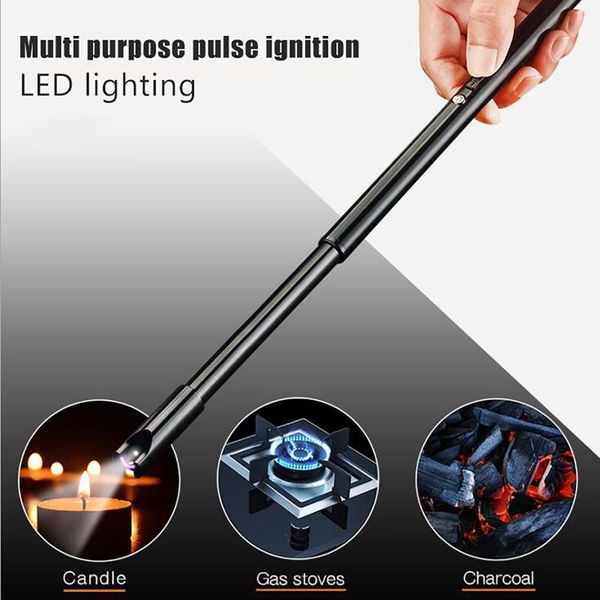 40# bbq led usb charging lighter rechargeable kitchen gas stove candle lighters hose torch electric plasma arc trekking poles
40# bbq led usb charging lighter rechargeable kitchen gas stove candle lighters hose torch electric plasma arc trekking poles