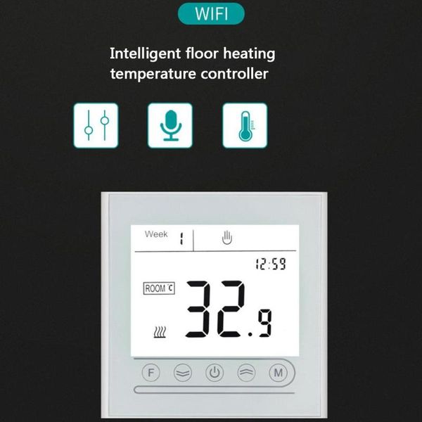 smart home control wifi thermostat temperature electric heating controller for gas boiler alexa google thermoregulator
smart home control wifi thermostat temperature electric heating controller for gas boiler alexa google thermoregulator