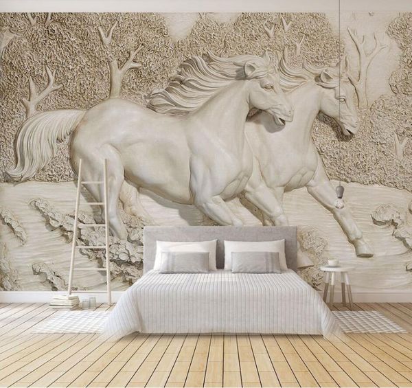 wallpapers custom relief horse forests 3d wall mural wallpaper for sofa background murals large aninal paper
wallpapers custom relief horse forests 3d wall mural wallpaper for sofa background murals large aninal paper
